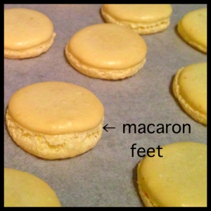 macaron feet